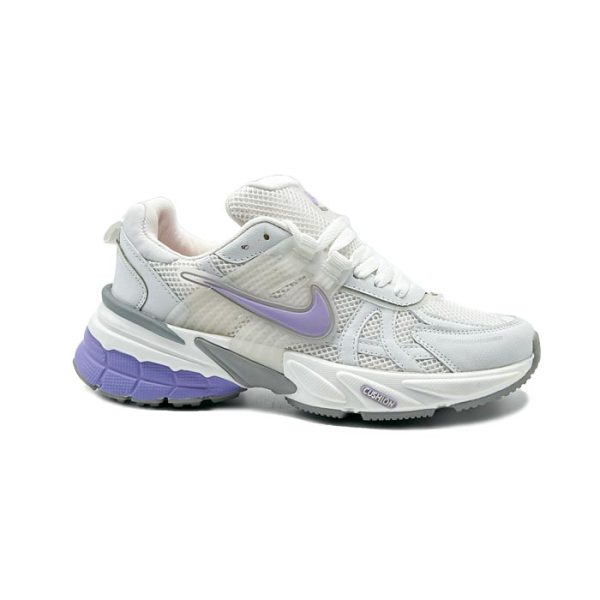 کفش و کتانی اسپرت زنانه مدل نایک کوشلون NIKE V2K رنگ سفید یاسی کد 41827