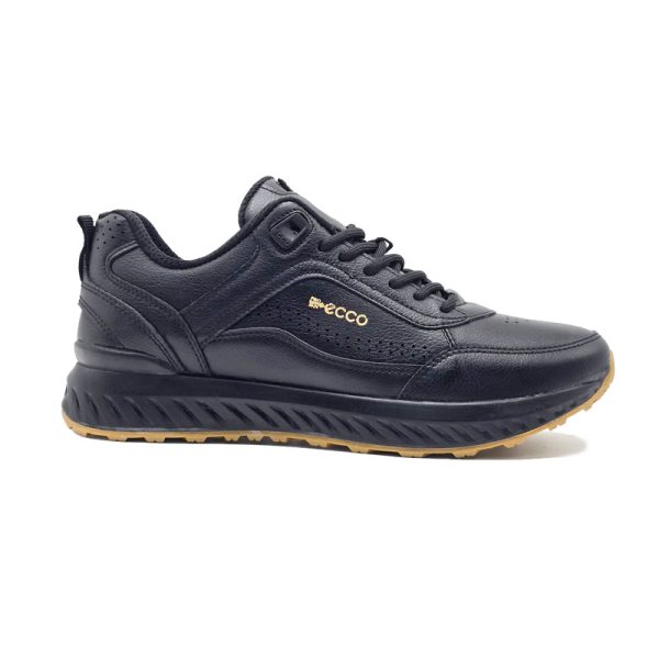 کفش و کتانی مردانه مدل اکو ECCO رنگ مشکی کرم کد 6686