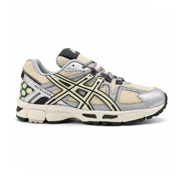 کفش و کتانی مردانه مدل اسیکس ASICS رنگ کرم طوسی کد 7049