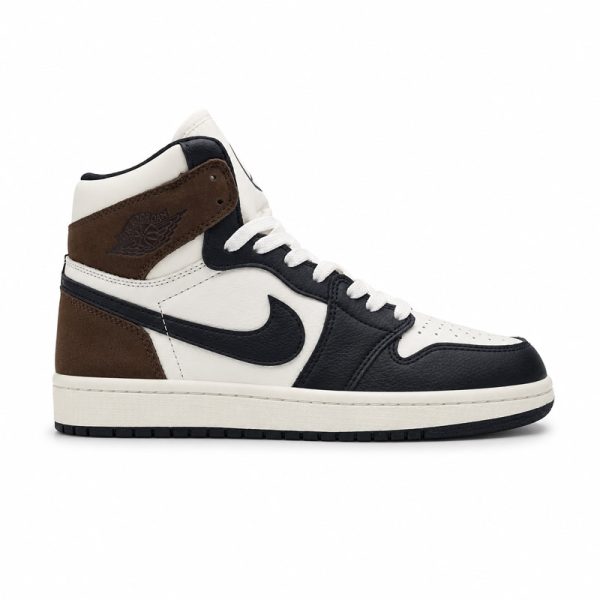 کفش و کتانی مردانه ساقدار مدل NIKE JORDAN 1 رنگ مشکی قهوه ای کد 2141
