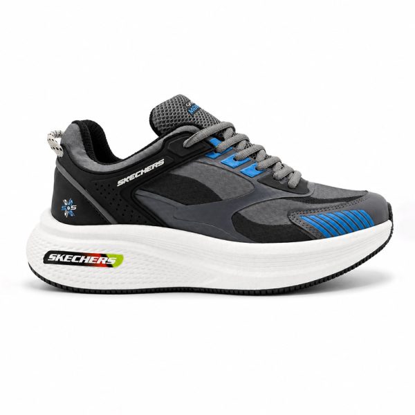کفش و کتانی مردانه مدل اسکیچرز SKECHERS رنگ طوسی کد 40010
