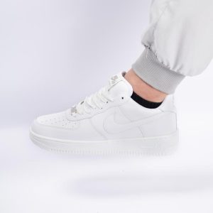 کفش و کتانی زنانه و مردانه مدل نایک ایرفورس NIKE_AIR FORCE رنگ سفید کد 30037
